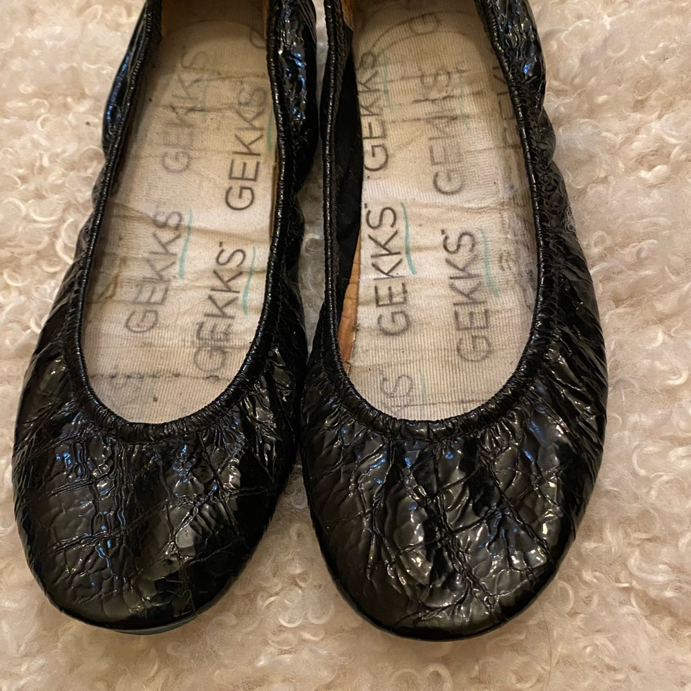 Tieks Black Obsidian Size 8